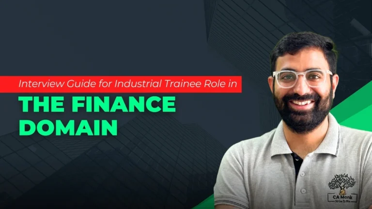 Startups Hiring CA Industrial Trainee