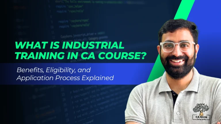 Checklist for CA industrial training interview, providing essential steps to prepare and succeed in securing a CA industrial training role.