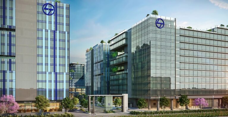L&T Building Facade