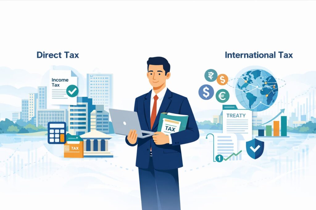 Direct Tax & International Tax Guide for CA Freshers CA Monk